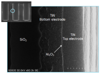 Capacités 3D haute densité (TSC, nanofilss)