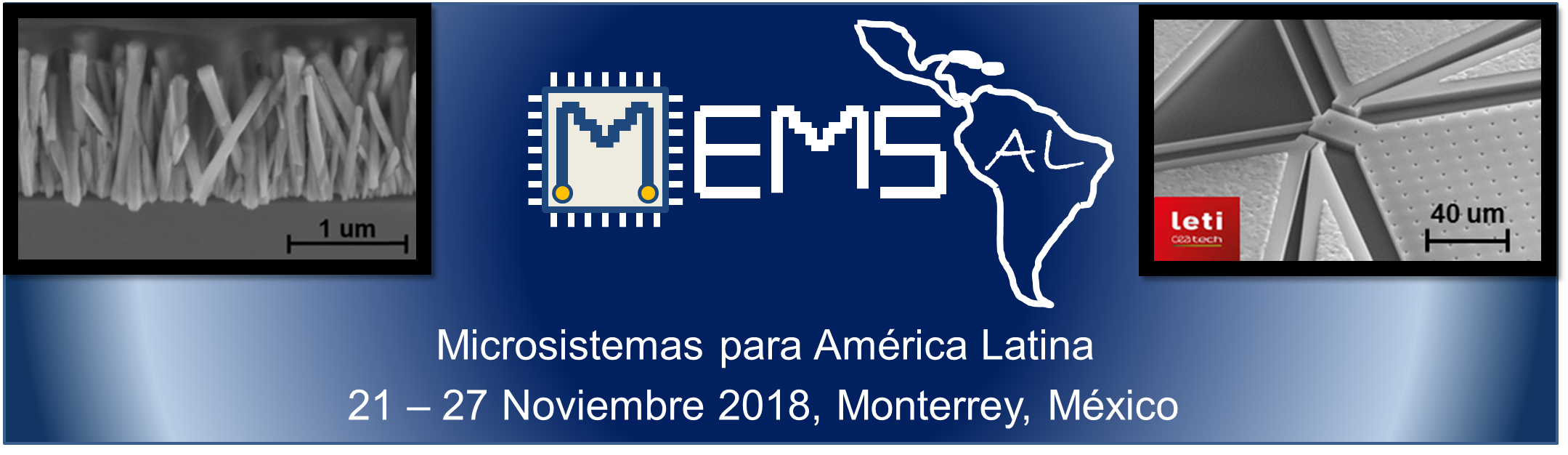 MEMS-Al Microsistemas para América Latina  21-2 Noviembre 2018