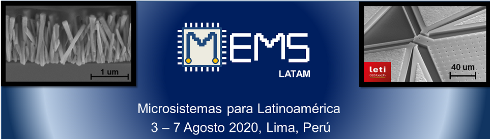 Microsistemas para Latinoamérica  3-7 Agosto 2020 , Lima, Perù