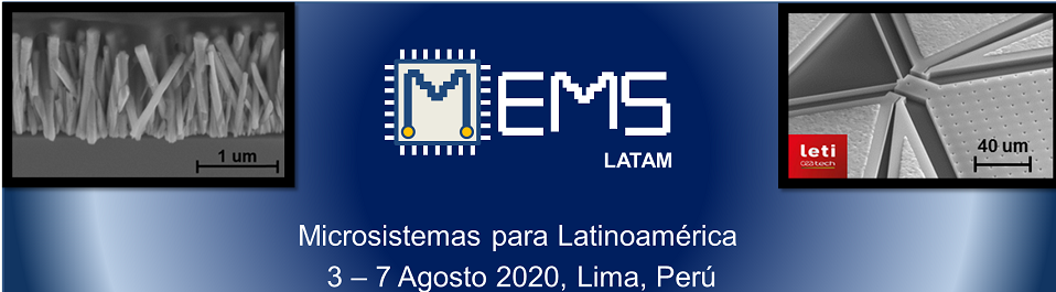 Microsistemas para Latinoamérica  3-7 Agosto 2020 , Lima, Perù