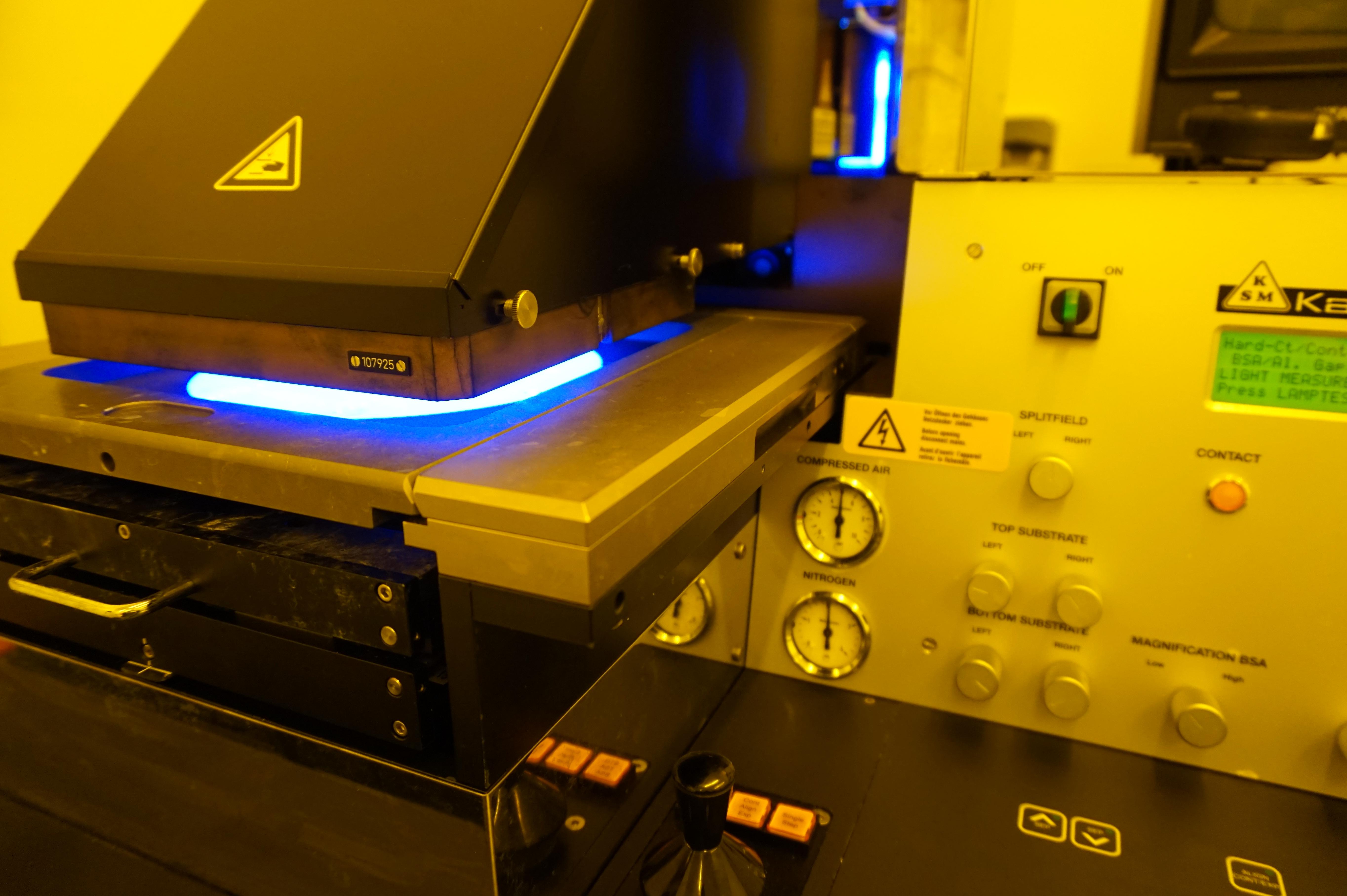 Photolithographie UV